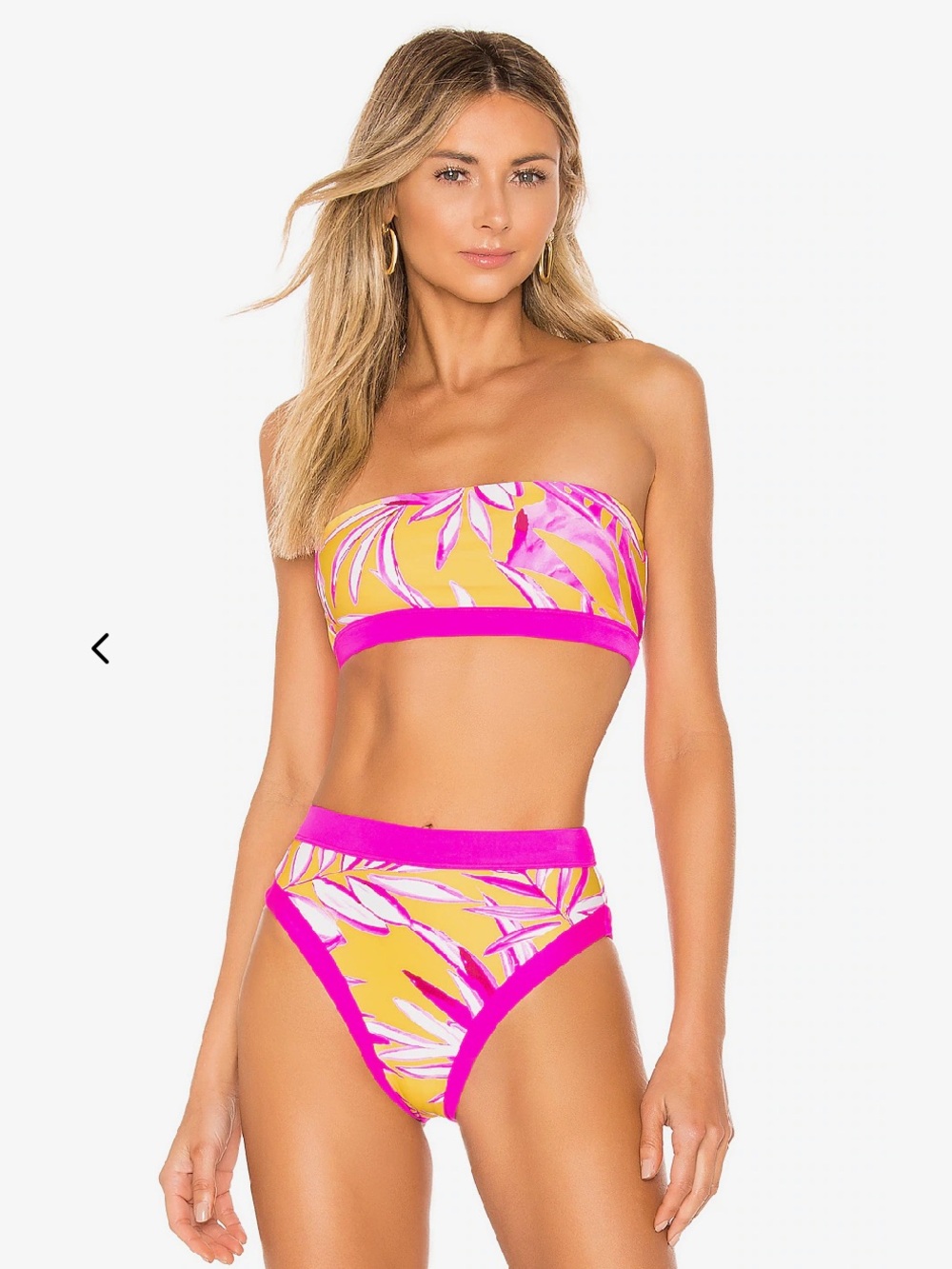 Lovers and Friends Little Me Bikini Set in Festival Palm, Size Small